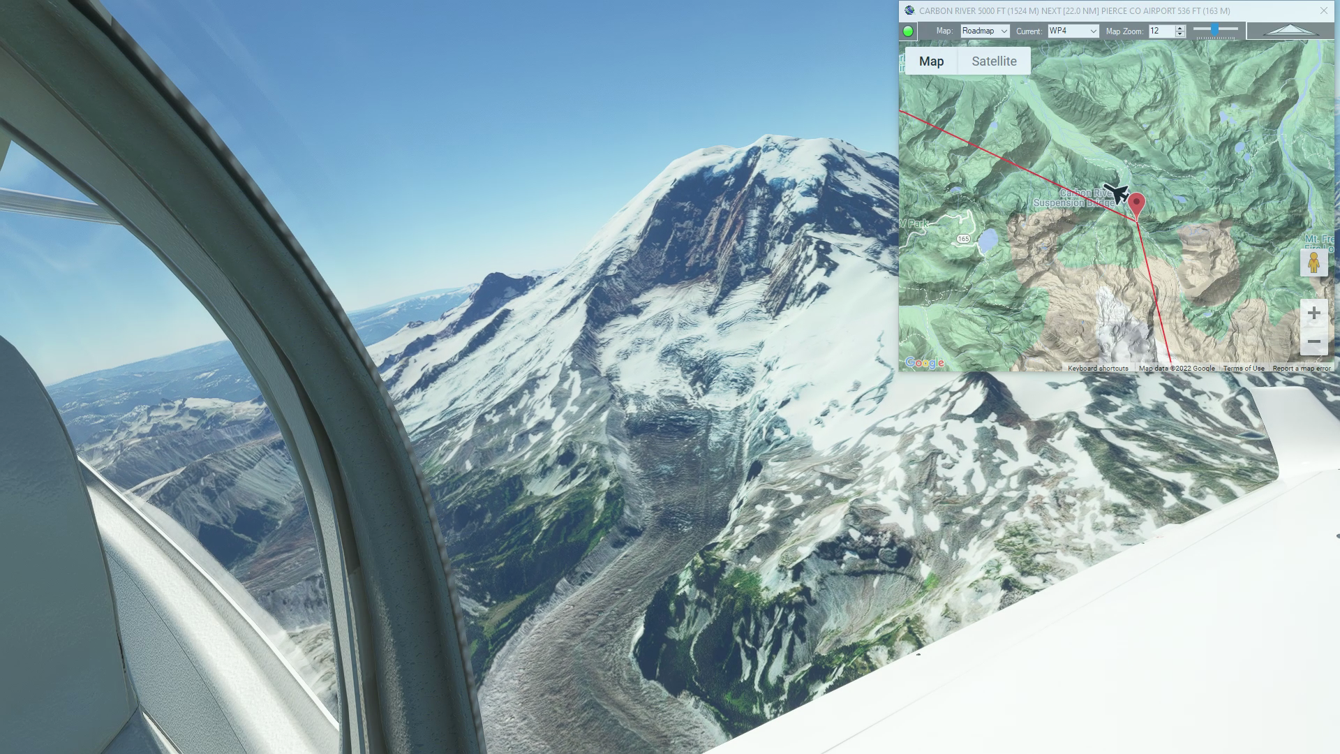 Mt Ranier North Face