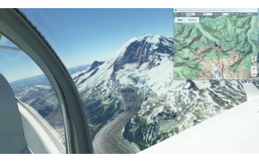 Mt Ranier (Strom Field to Pierce County Airport)