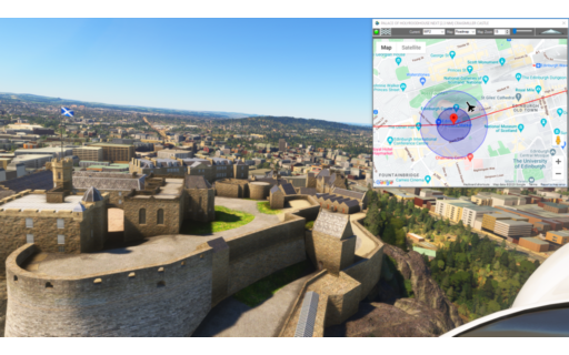 Edinburgh to Yearby Airstrip