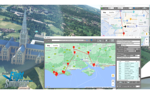Flightplan v1 for Flight Simulator