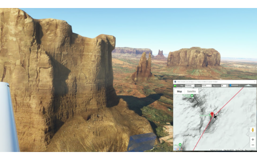 Monument Valley Drone Flight