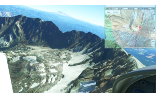 Mt St Helens (Portland Int'l to Strom Field)