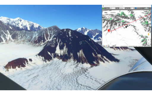 Mt Logan to Burwash (Glacier Takeoff)