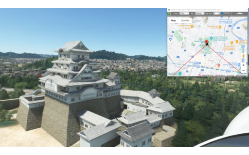 Himeji Castle and Akashi-Kaikyo Bridge