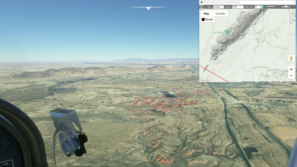 Chaco Canyon (Crownpoint to Shiprock) Flightplan