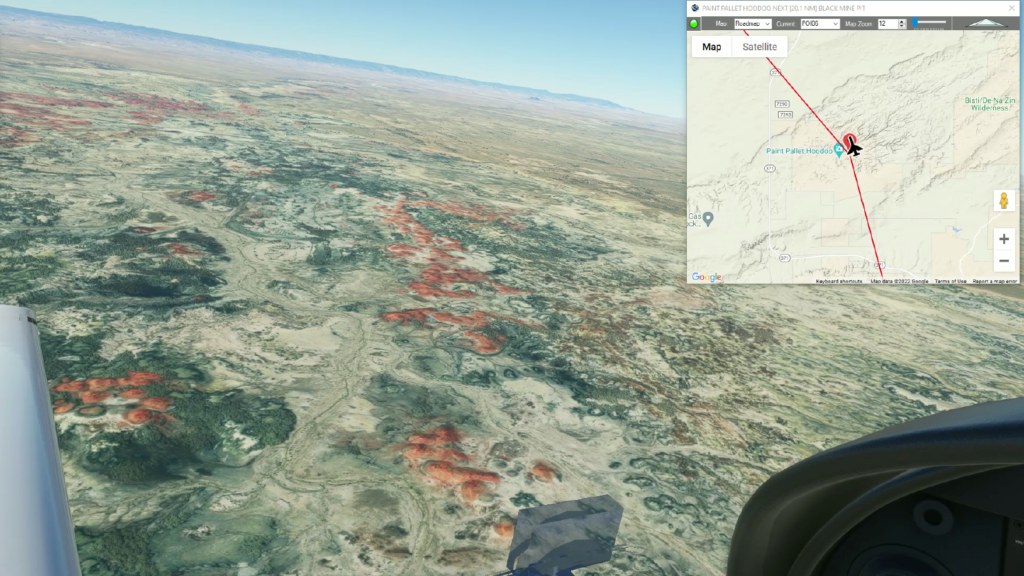 Chaco Canyon (Crownpoint to Shiprock) Flightplan