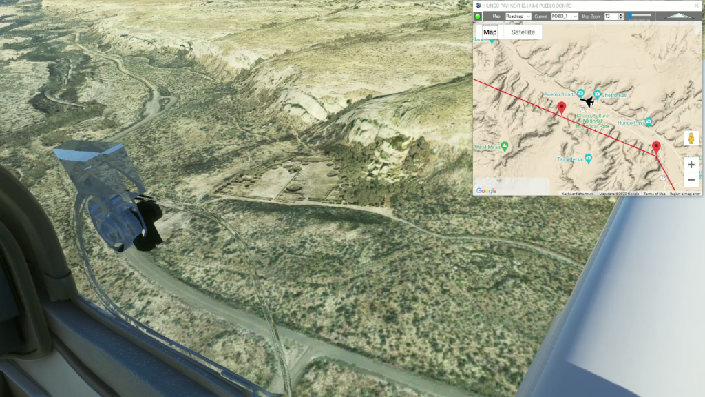 Chaco Canyon (Crownpoint to Shiprock) Flightplan