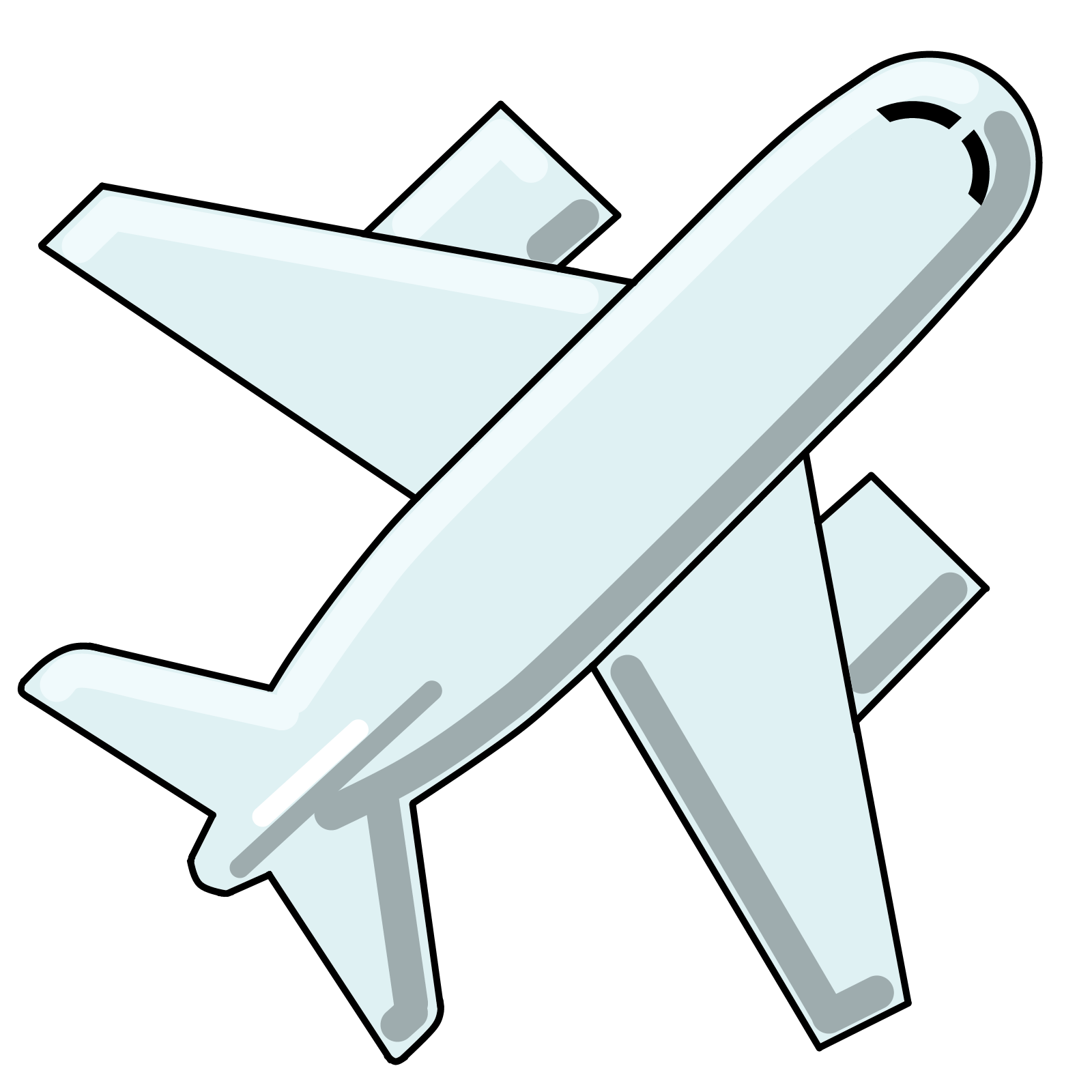 United Airlines Western US Route