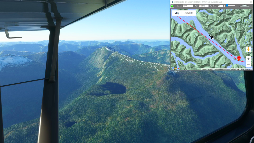 Dean River Airport to Hartley Bay (Water Landing)