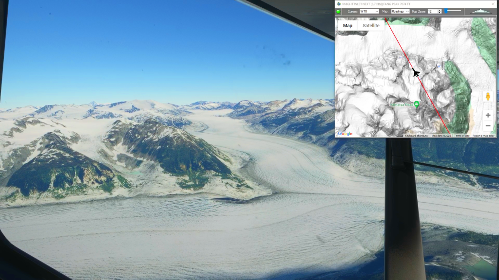 Knight Inlet to Bella Coola (Water Takeoff)