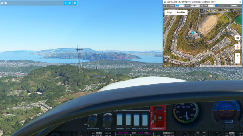 Cockpit Map Features