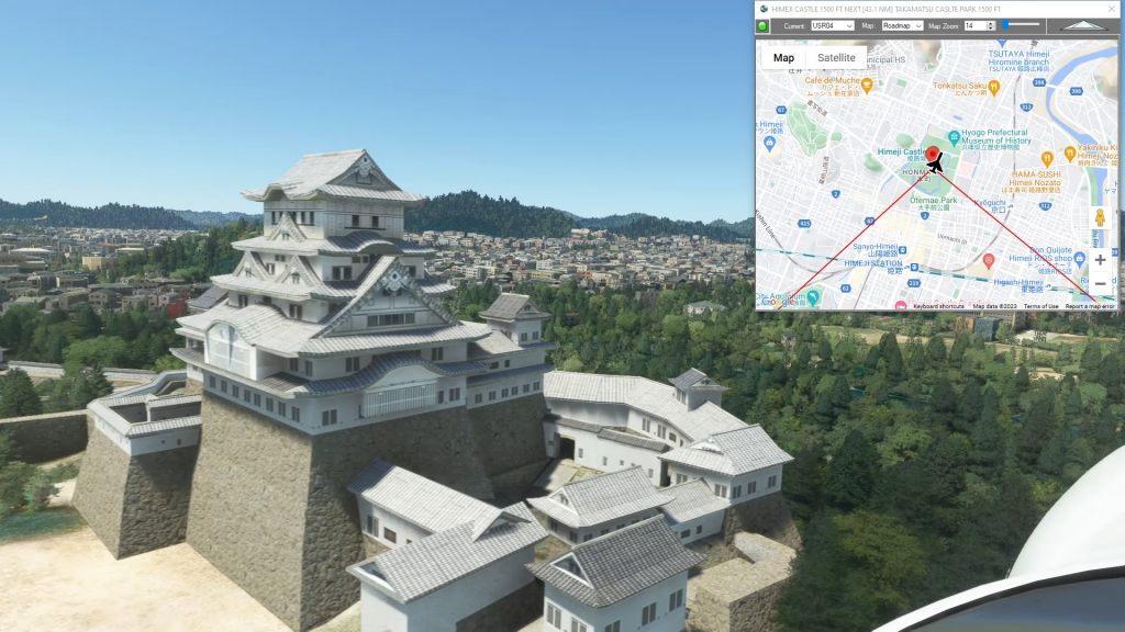 Himeji Castle and Akashi-Kaikyo Bridge