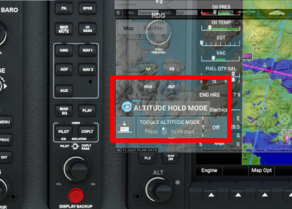 Click Behind Cockpit Map