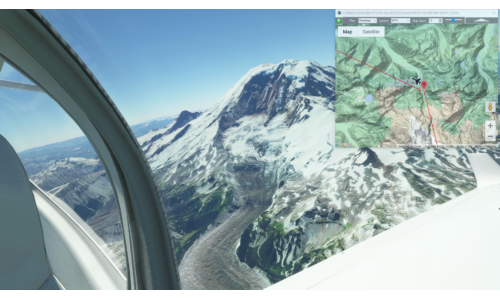 Mt Ranier (Strom Field to Pierce County Airport)