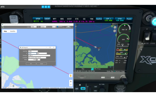 How To Add Nav Waypoints to a Flight Plan