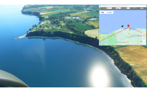 French D-Day Coastline