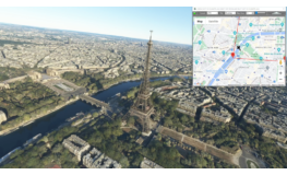 Paris Drone Flight
