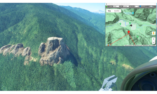 Mt St Helens And Tower Rock